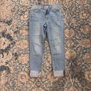 Express Light Blue Skinny Jeans Size 6R